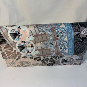 New Pineda Covalin bag Flap multicolor 100% seda textile Inside Pocket